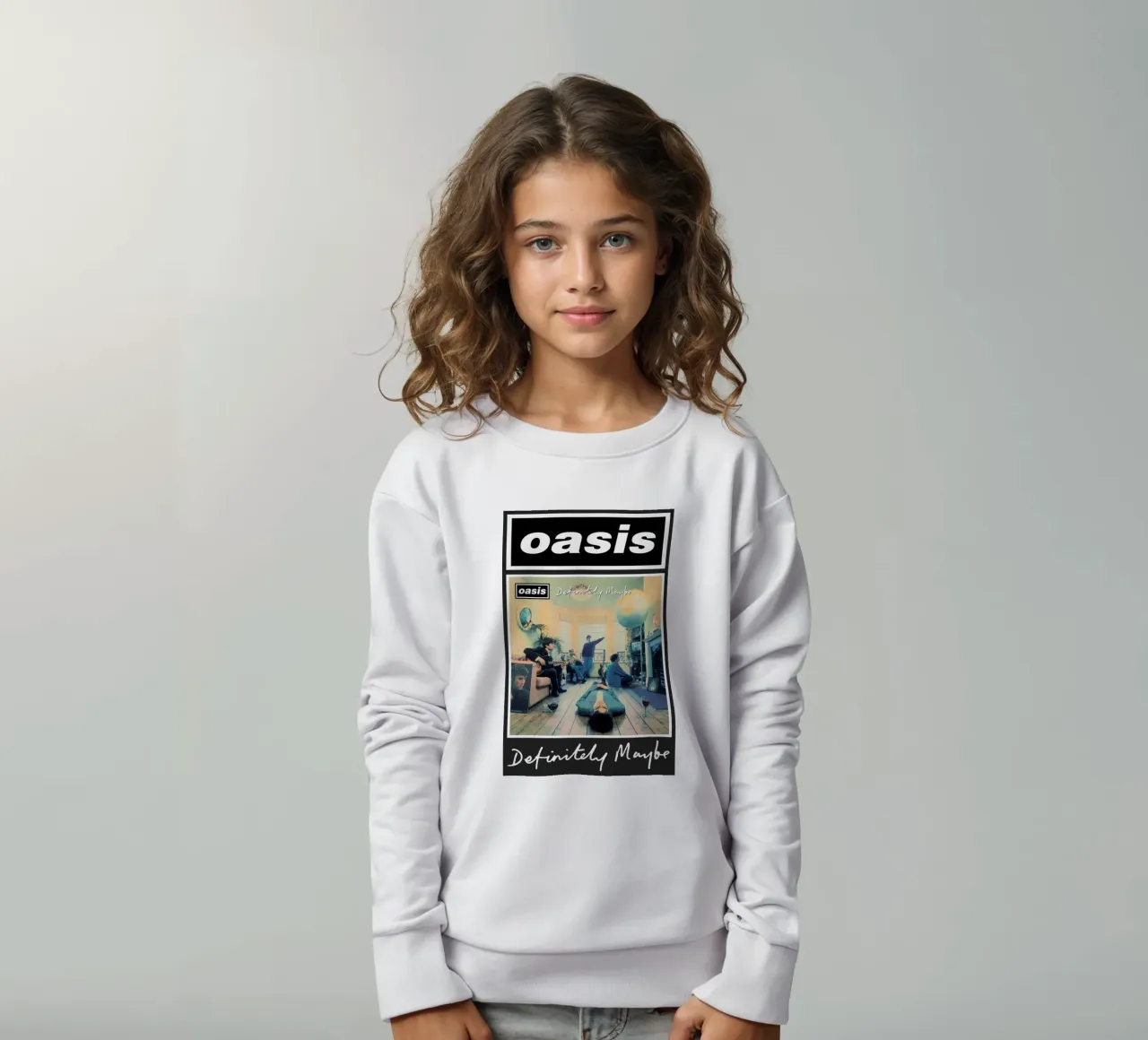 Oasis Sicuramente Forse felpa bambino da hendrikklamb