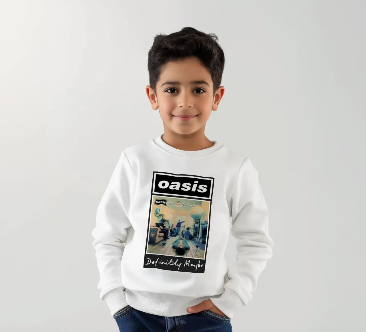 Oasis Sicuramente Forse felpa bambino da hendrikklamb
