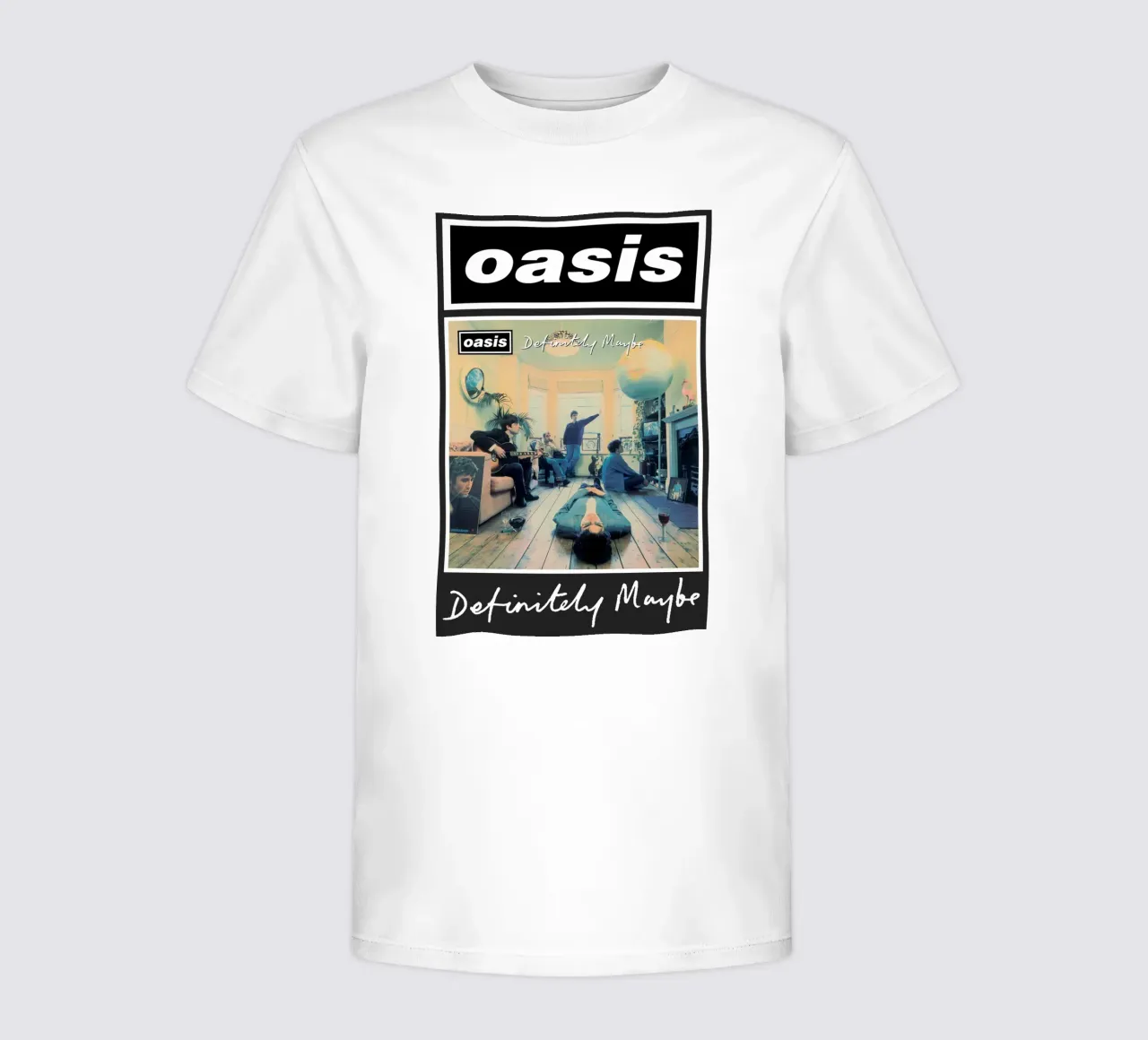 Oasis Definitely Maybe Kinder T-Shirt von hendrikklamb