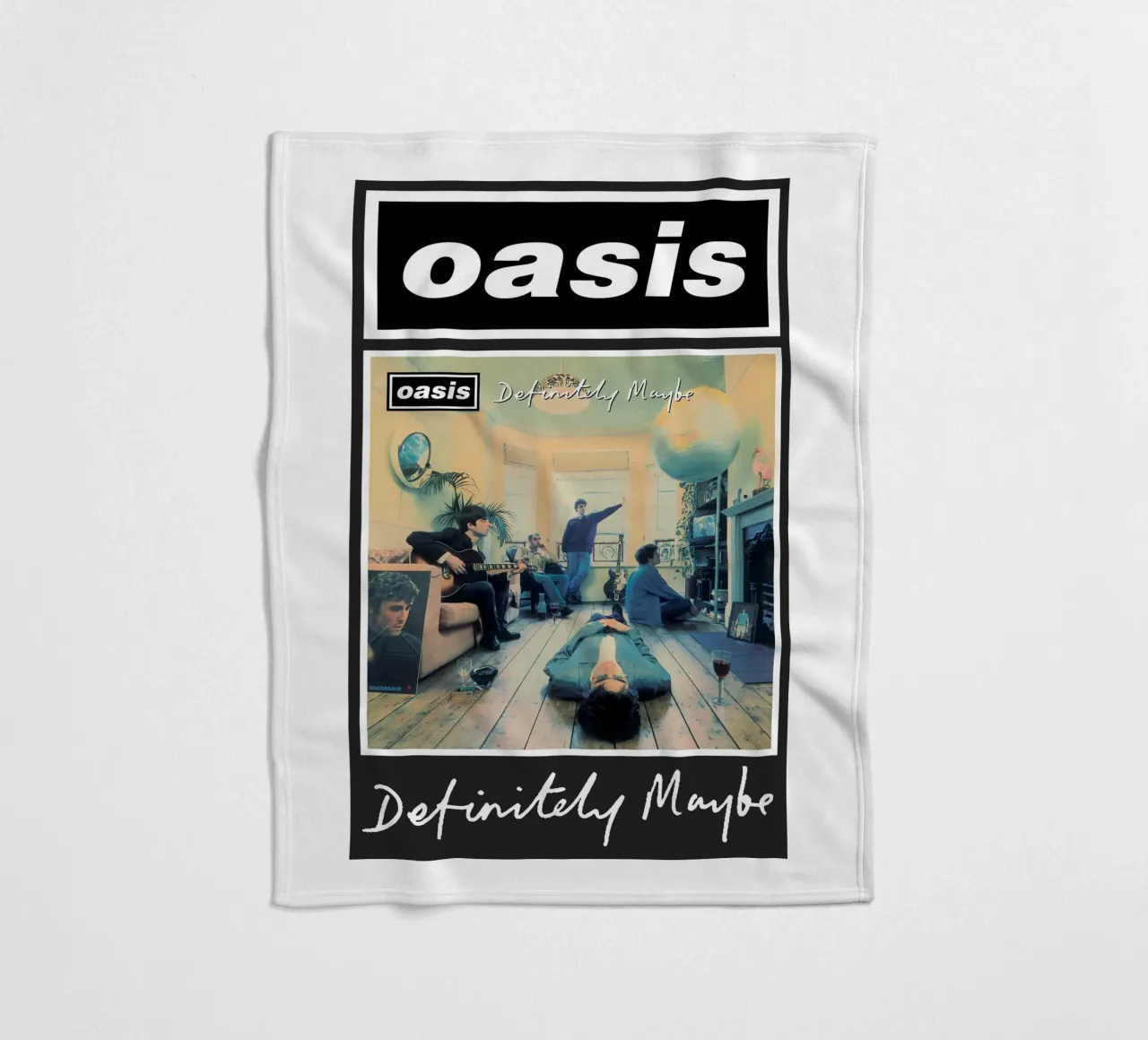 Oasis Sicuramente Forse coperta in pile da hendrikklamb