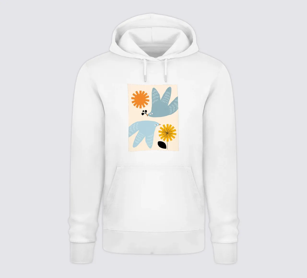 Flirting with Spring felpa con cappuccio da Gale Switzer