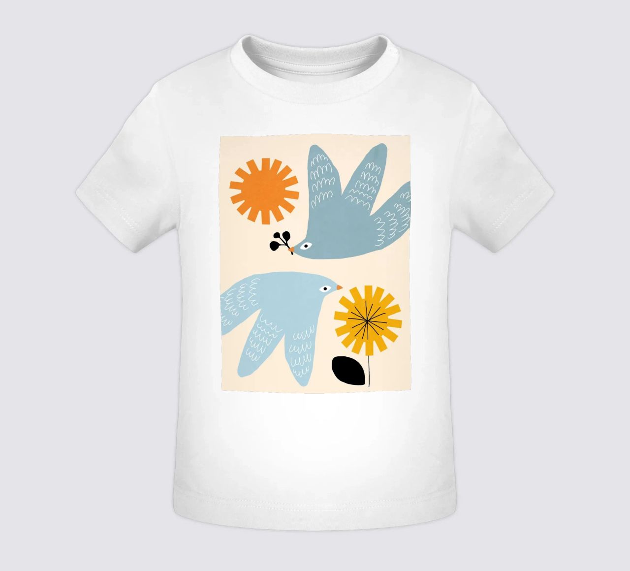 Flirting with Spring maglietta neonato da Gale Switzer