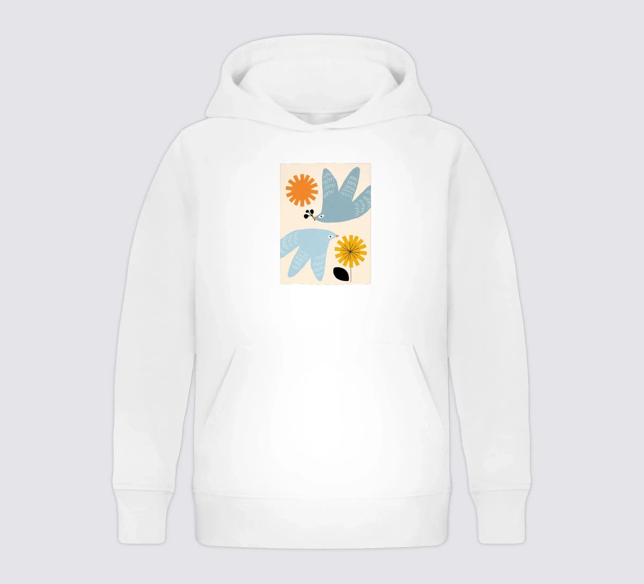 Flirting with Spring felpa bambino con cappuccio da Gale Switzer