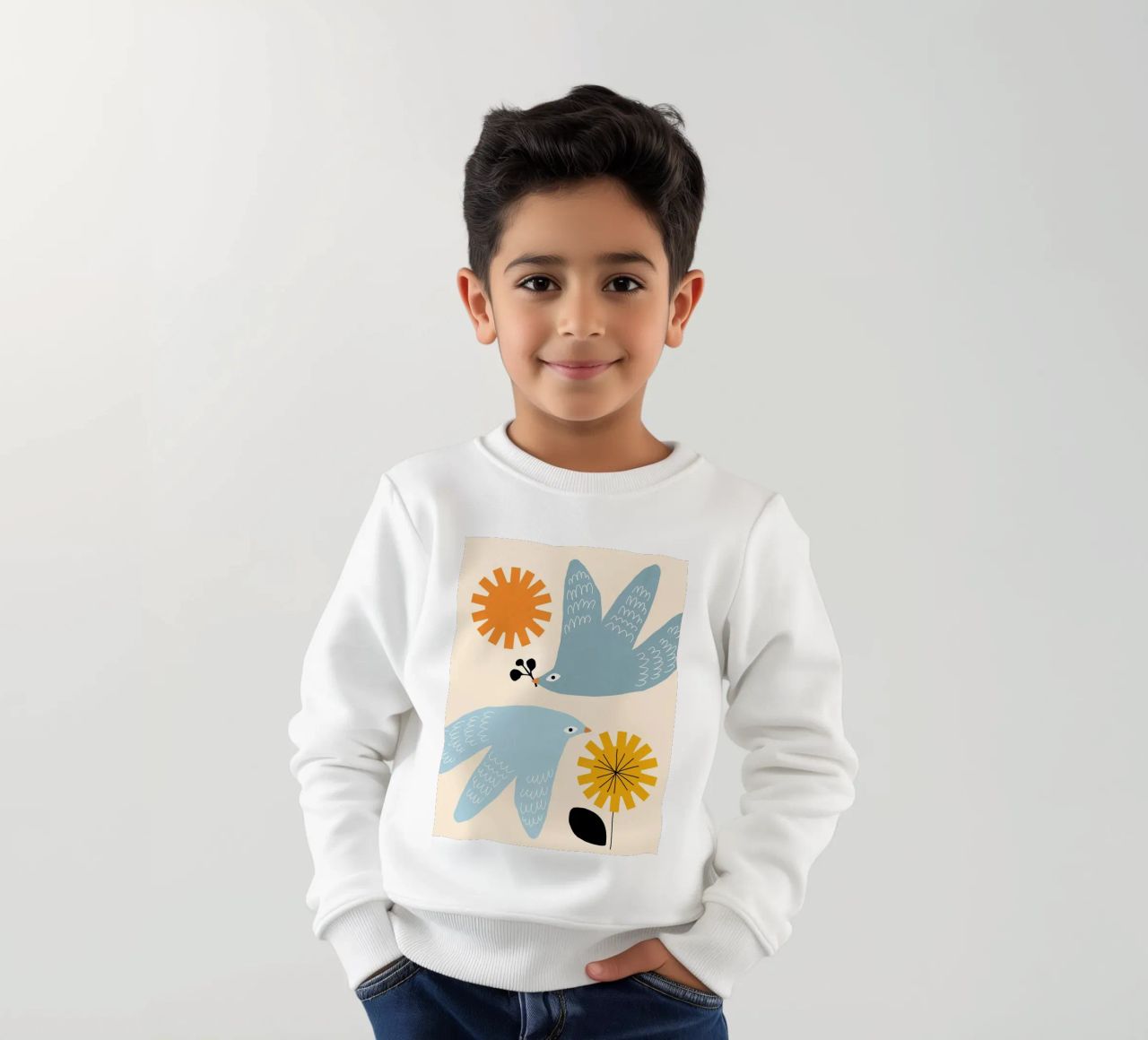 Flirting with Spring felpa bambino da Gale Switzer