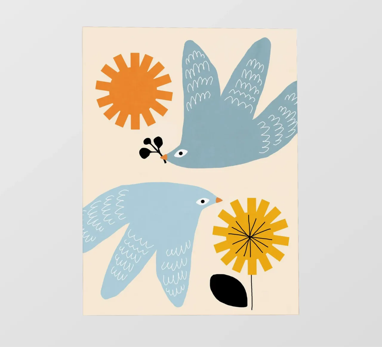 Flirting with Spring telo in pvc da Gale Switzer