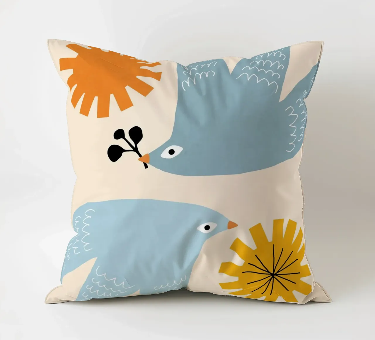 Flirting with Spring cuscino da Gale Switzer