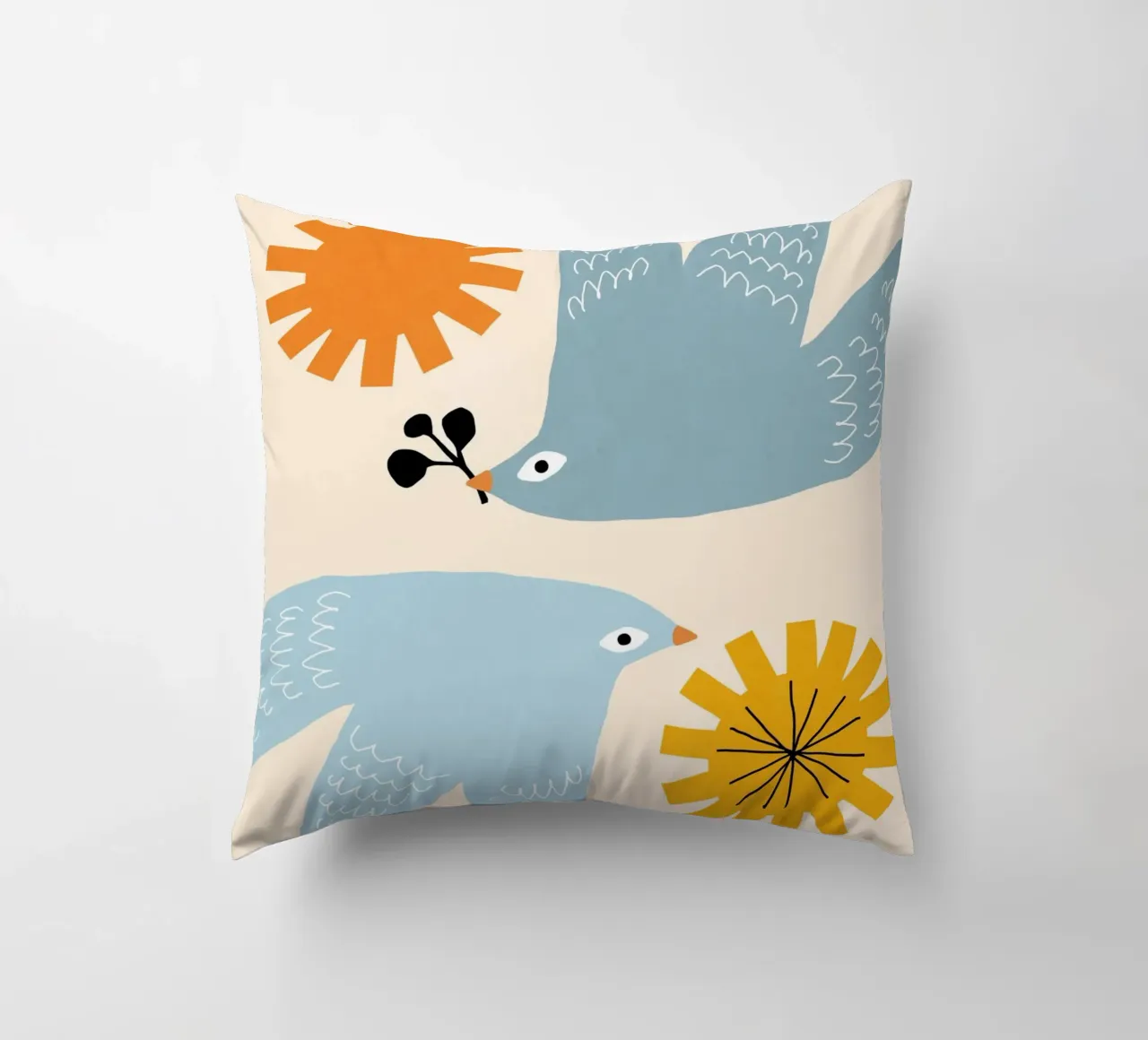 Flirting with Spring cuscino da Gale Switzer