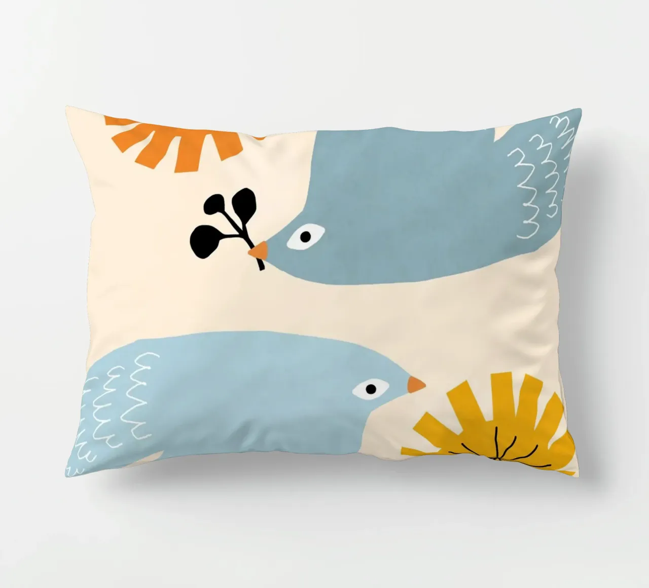 Flirting with Spring cuscino da Gale Switzer