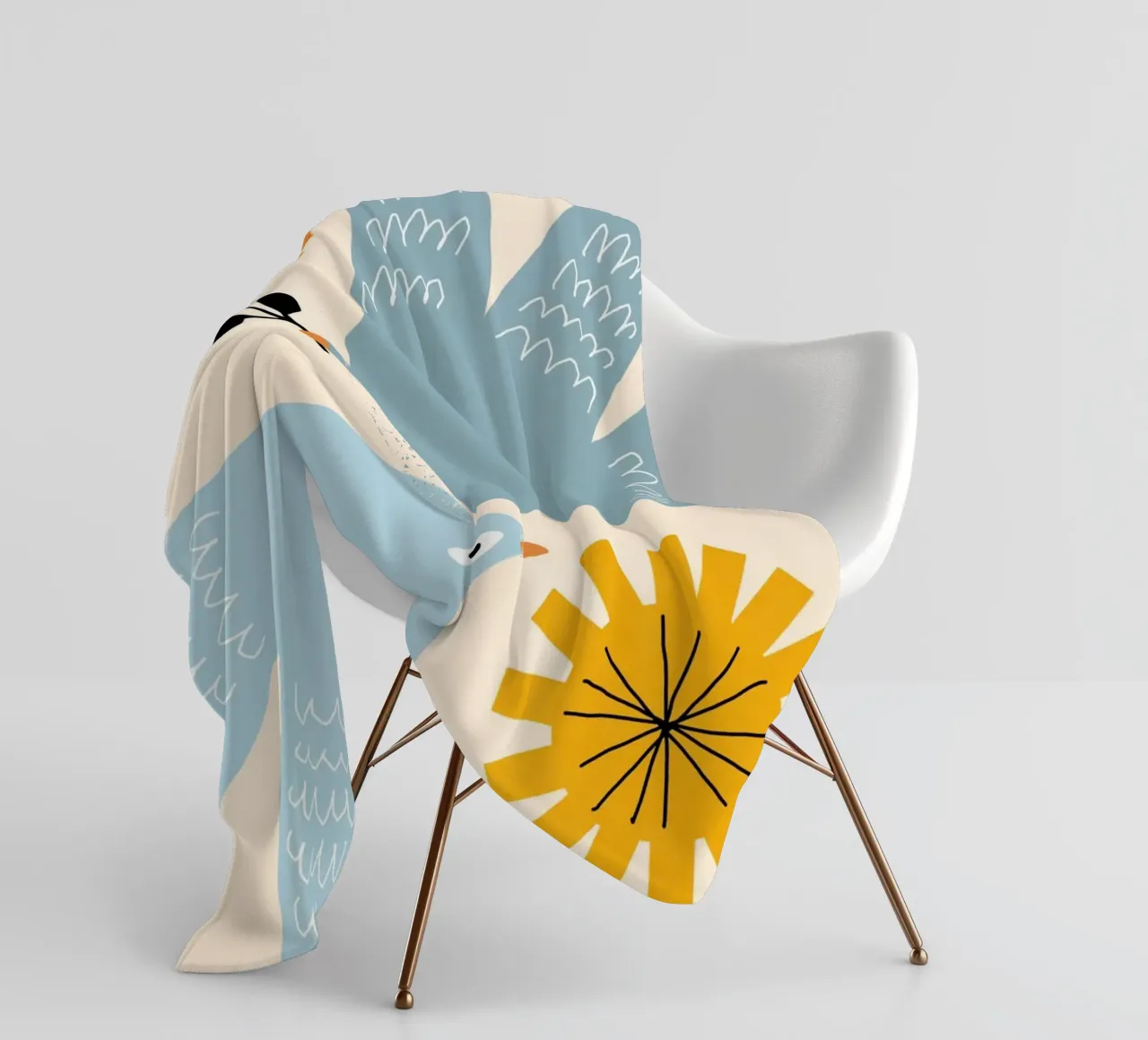 Flirting with Spring coperta in pile da Gale Switzer