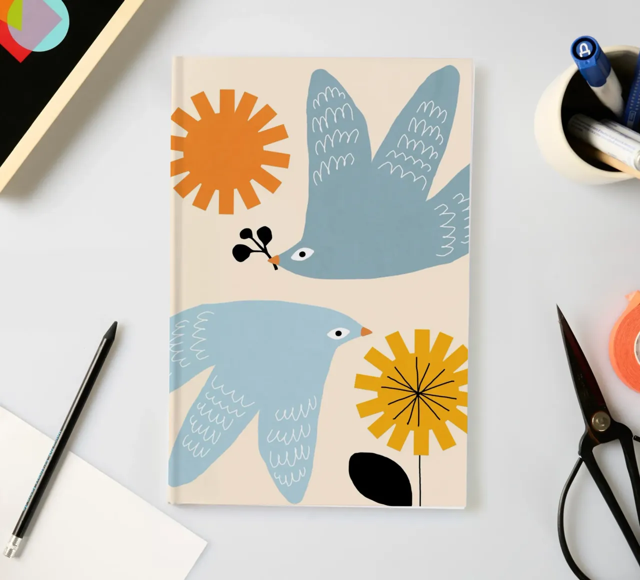 Flirting with Spring notebook by Gale Switzer