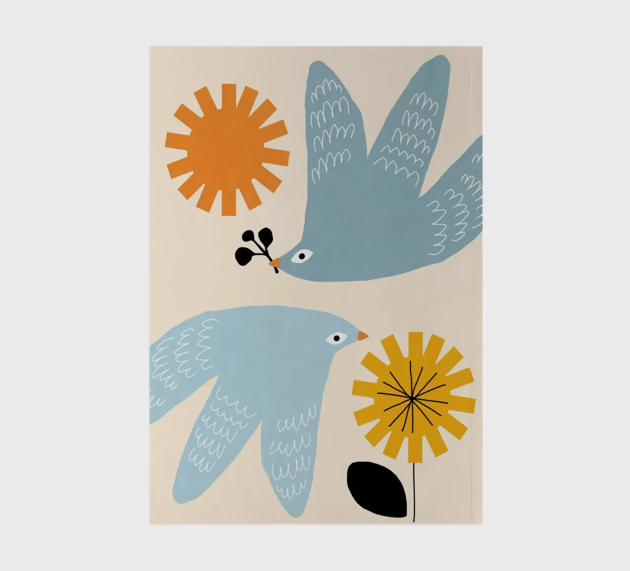 Flirting with Spring notebook by Gale Switzer