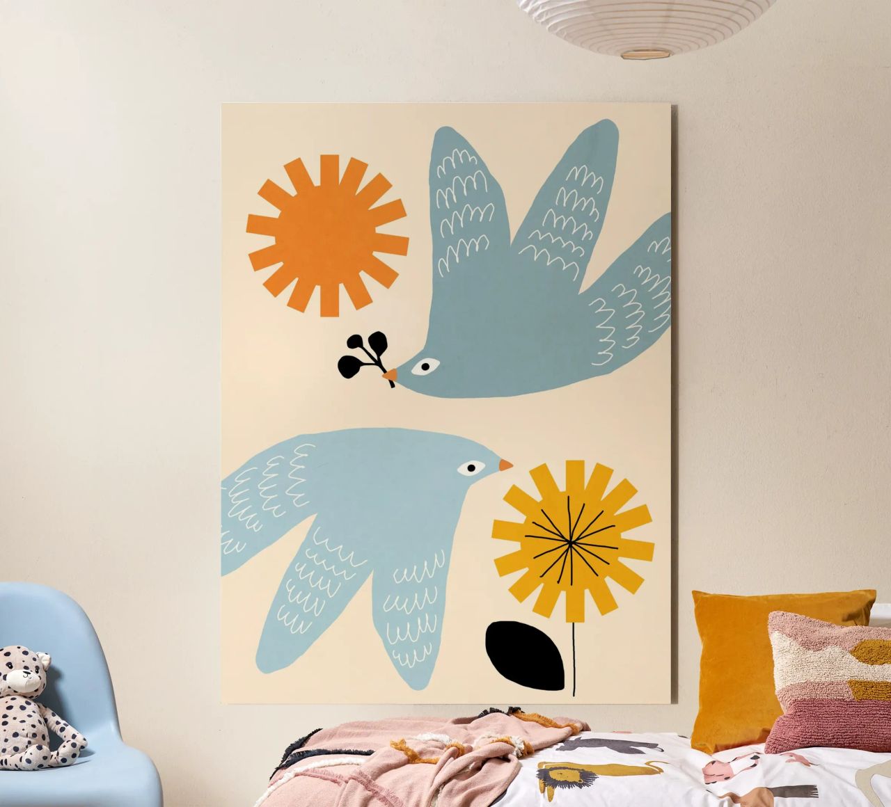 Flirting with Spring alluminio dibond da Gale Switzer