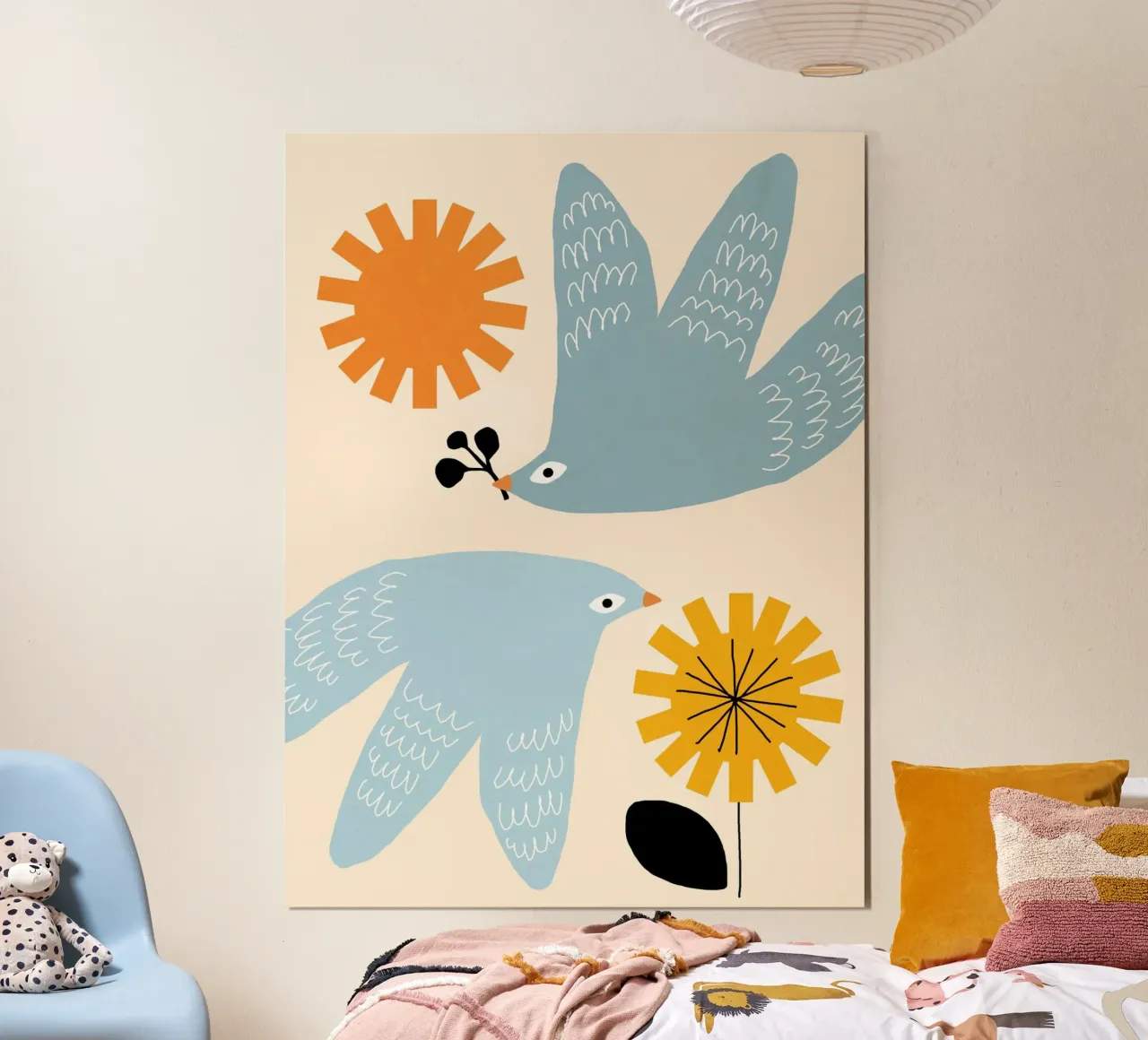 Flirting with Spring carta hahnemühle da Gale Switzer