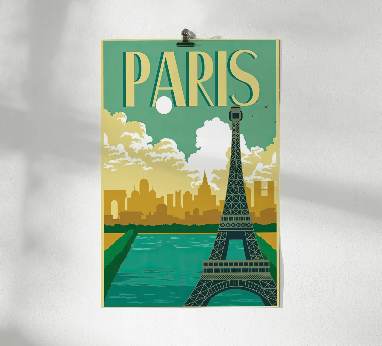 Viaggi - Parigi paese delle meraviglie poster da busaw