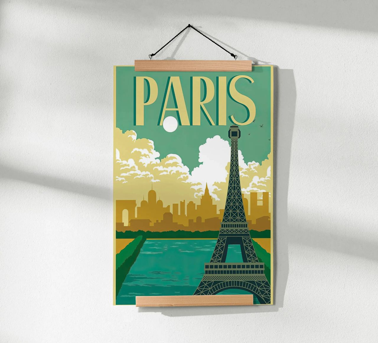 Travel - Paris au pays des merveilles poster de busaw