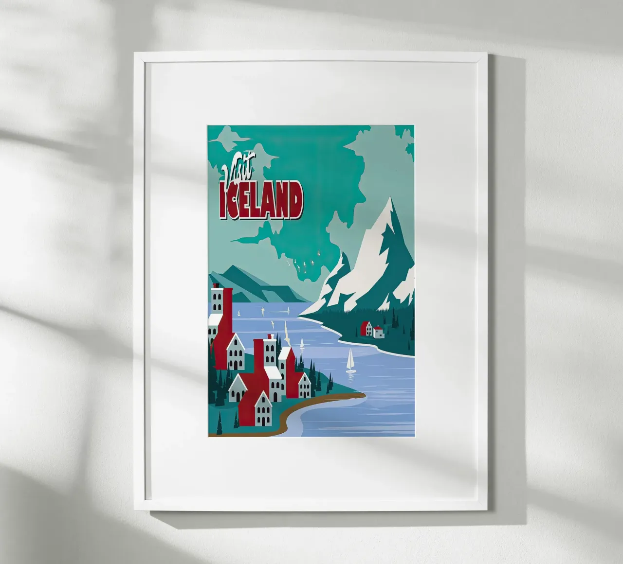 Reisen - Besuchen Sie das schöne Island Poster von busaw