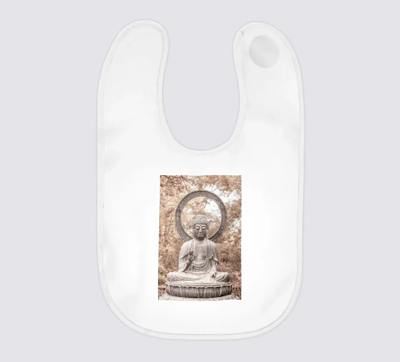 Buda baby bib by Shot By Clint