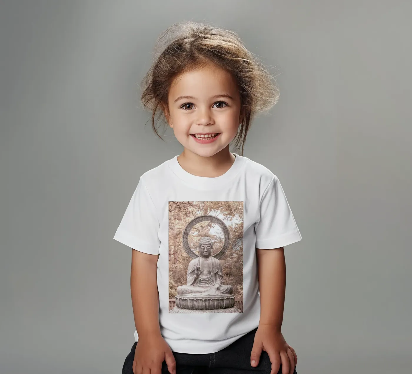 Buda t-shirt bambini da Shot By Clint