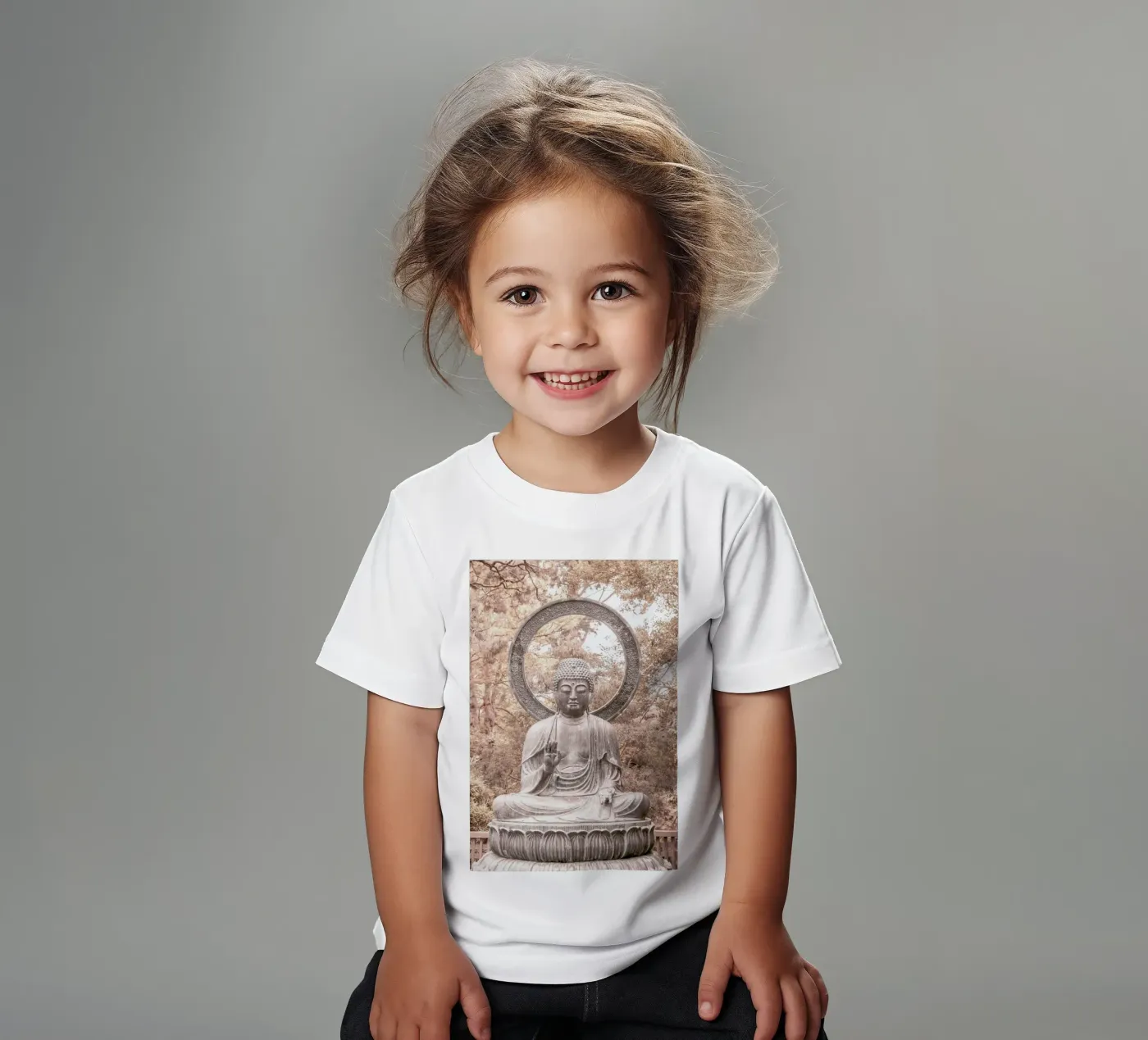 Buda t-shirt bambini da Shot By Clint