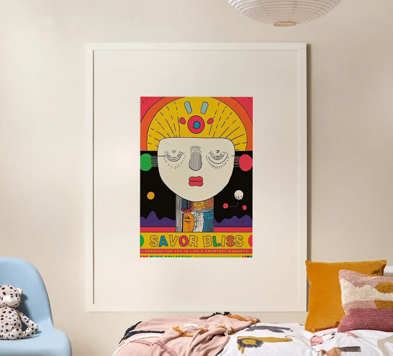 Abstract Face poster by aaron Shop