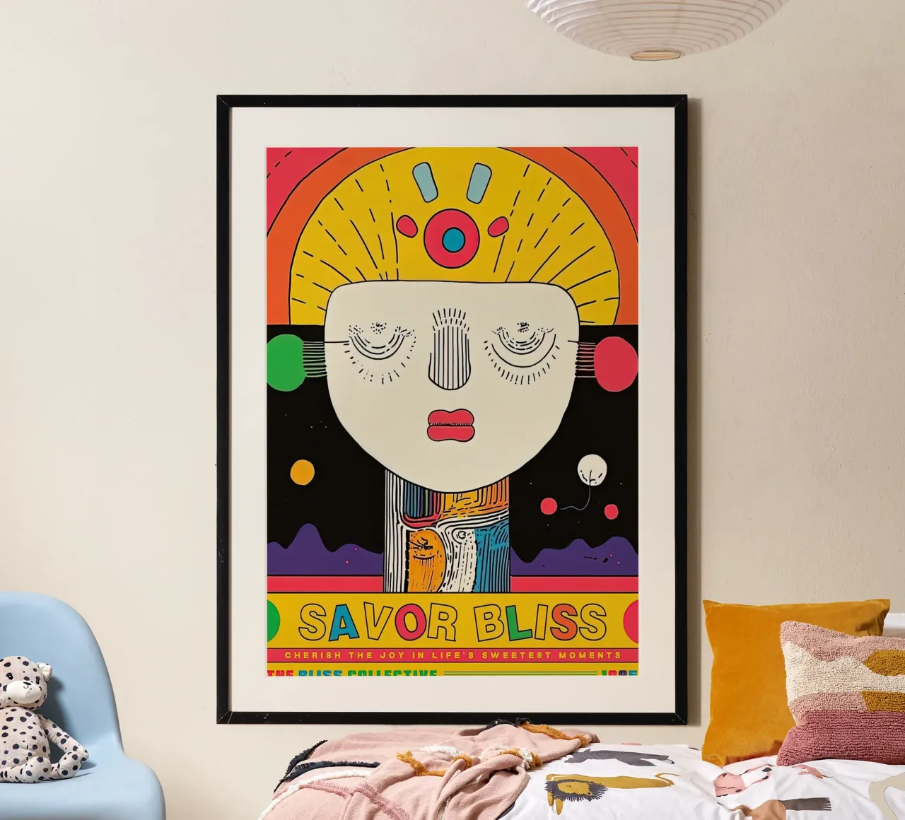 Abstract Face poster by aaron Shop
