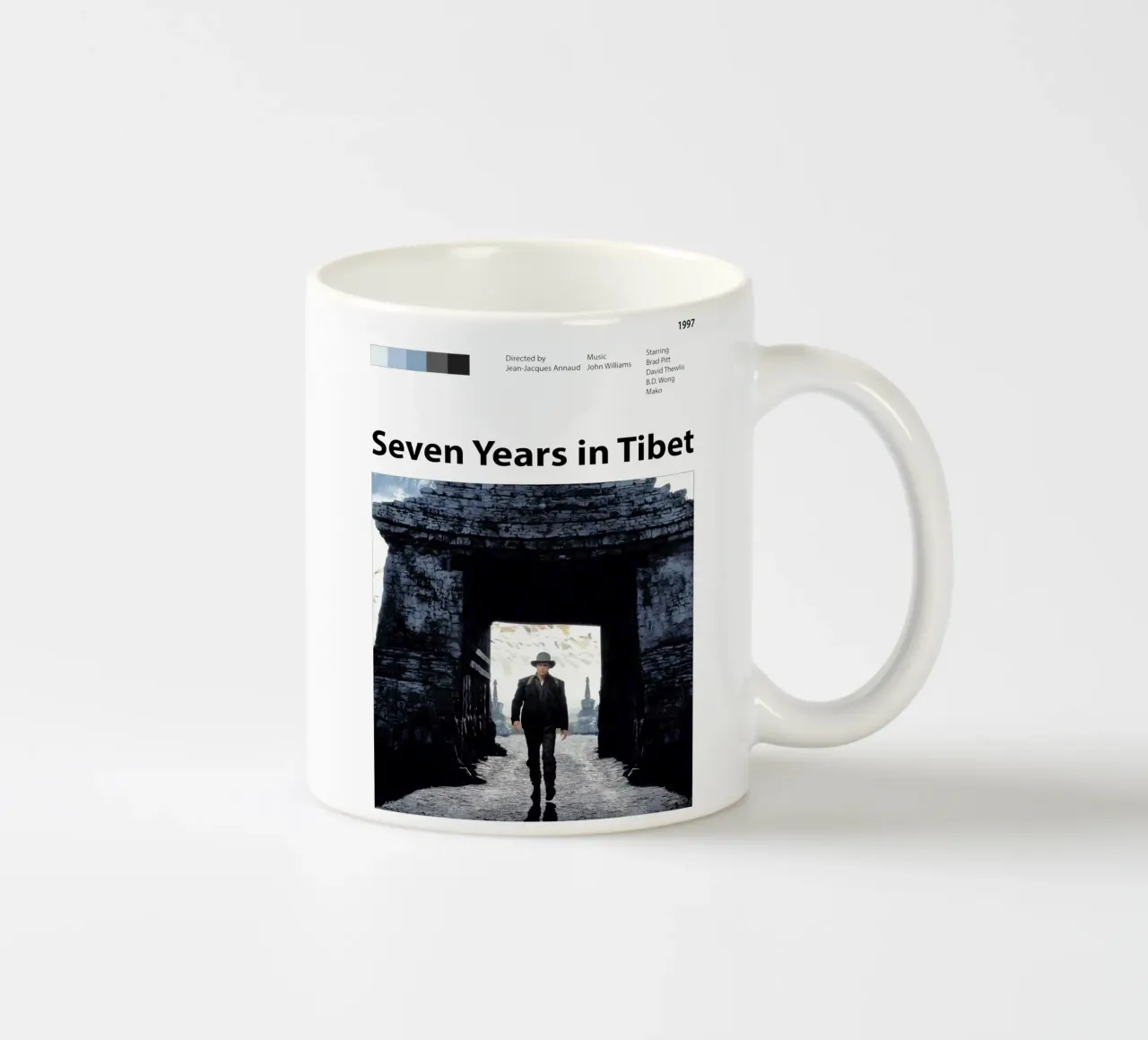 Sette anni in Tibet tazza in ceramica da The Movie Wall