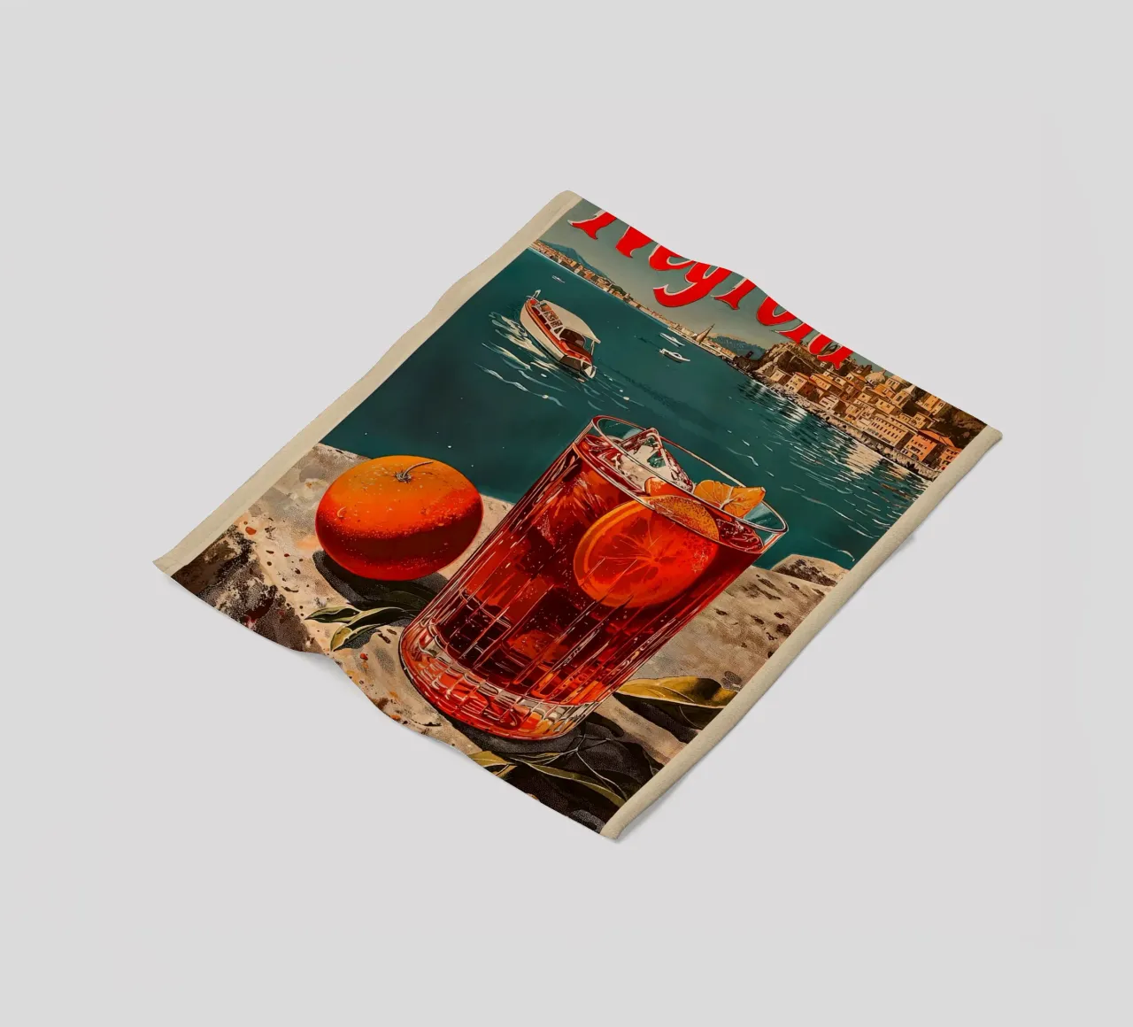 Cocktail Negroni classico coperta in pile da aaron Shop