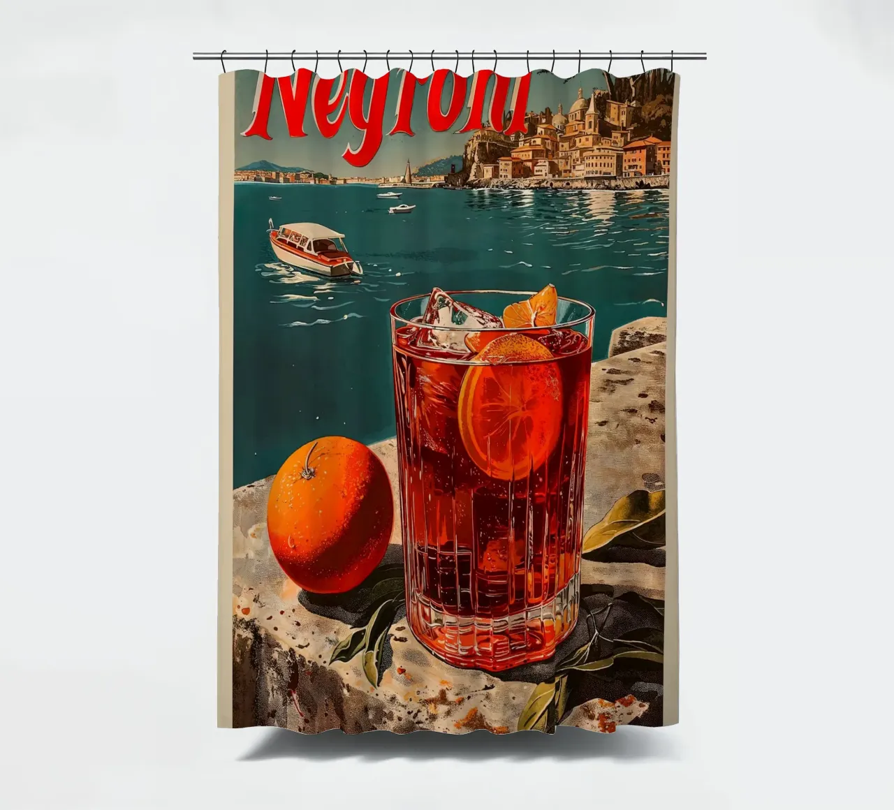 Cocktail Negroni classico tenda da doccia da aaron Shop