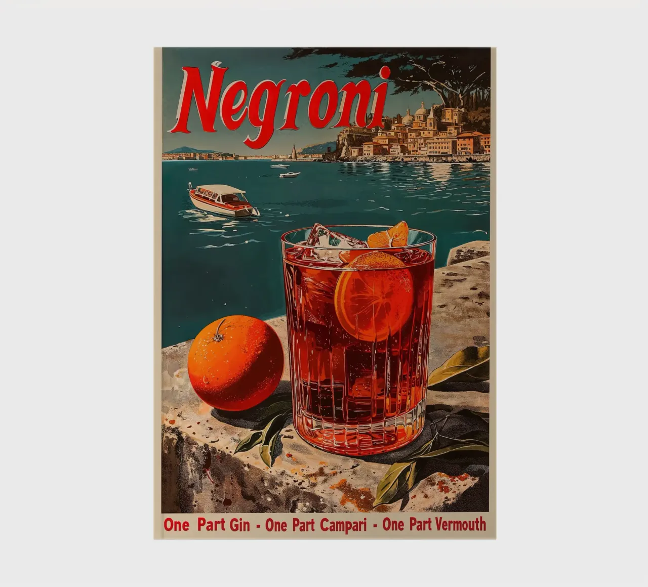 Cocktail Negroni classico diario da aaron Shop