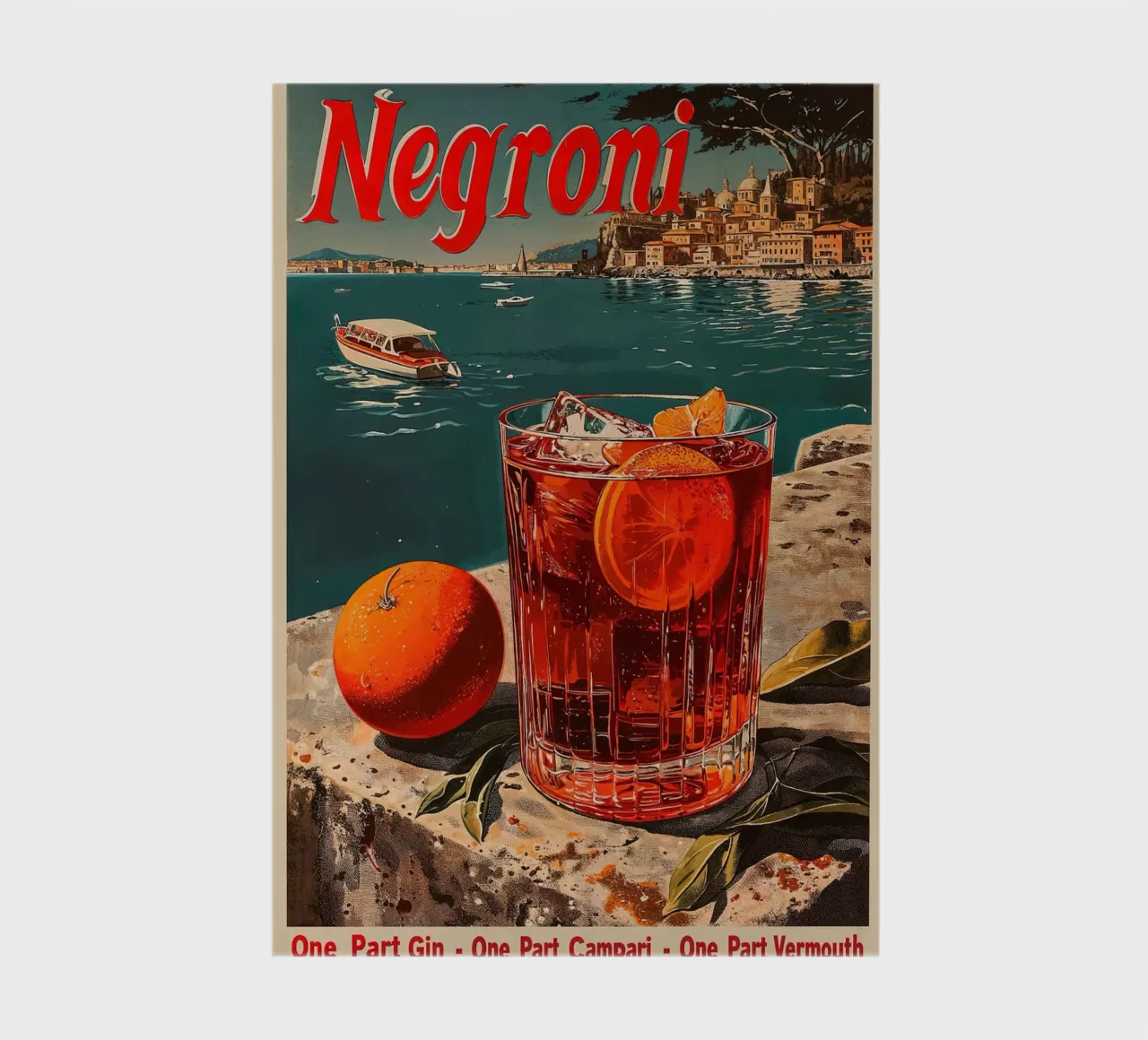 Cocktail Negroni classico diario da aaron Shop