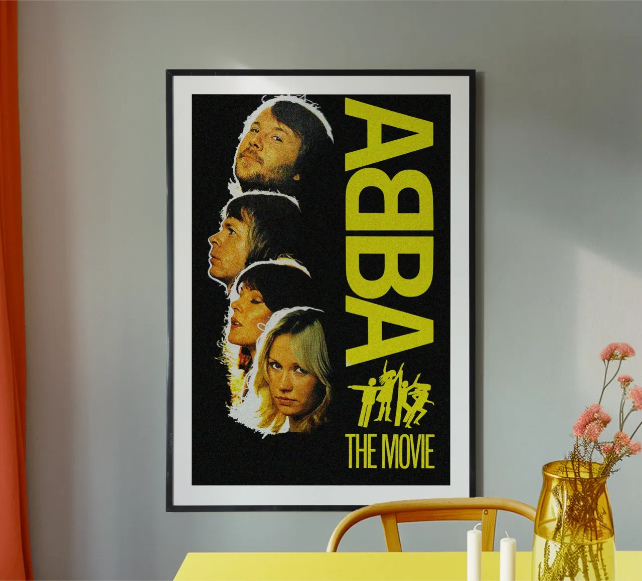 IL FILM ABBA BLACK ROMANTICE poster da buky