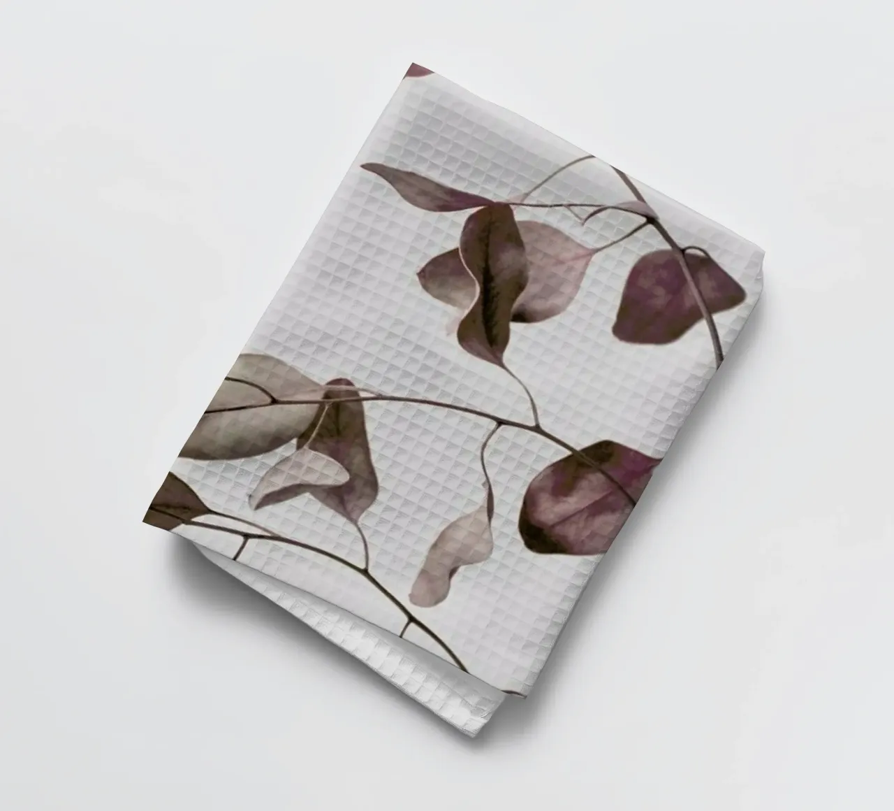 Red Purple Peach Dried Eucalyptus Branches canovaccio da cucina da Studio Nahili