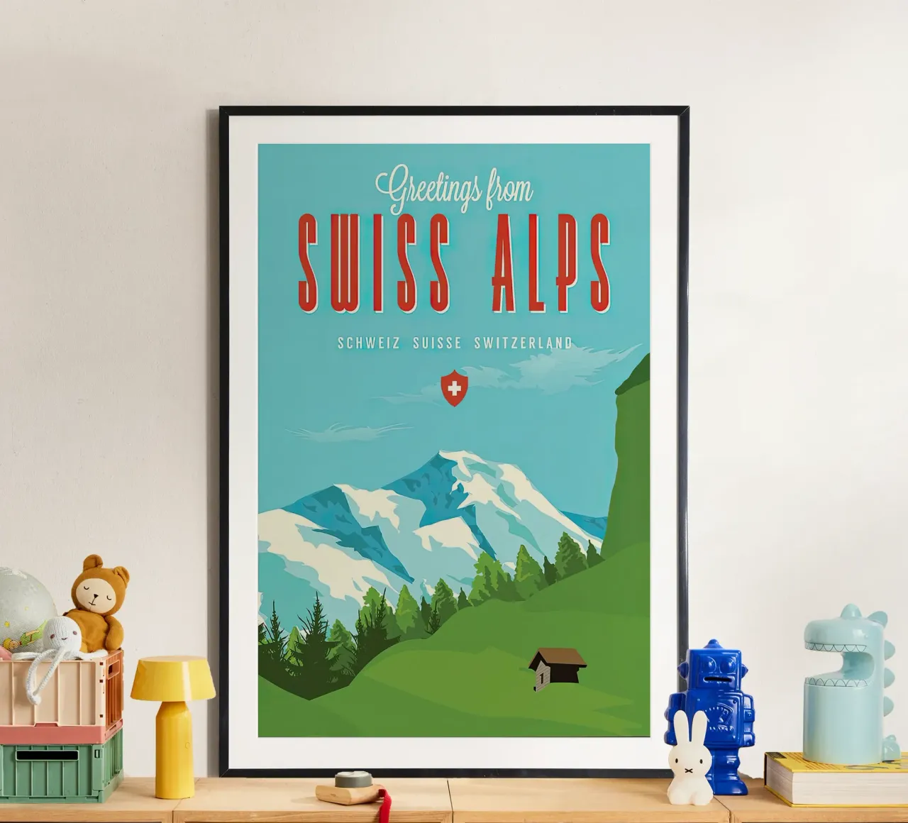 Viaggio - Alpi svizzere poster da busaw