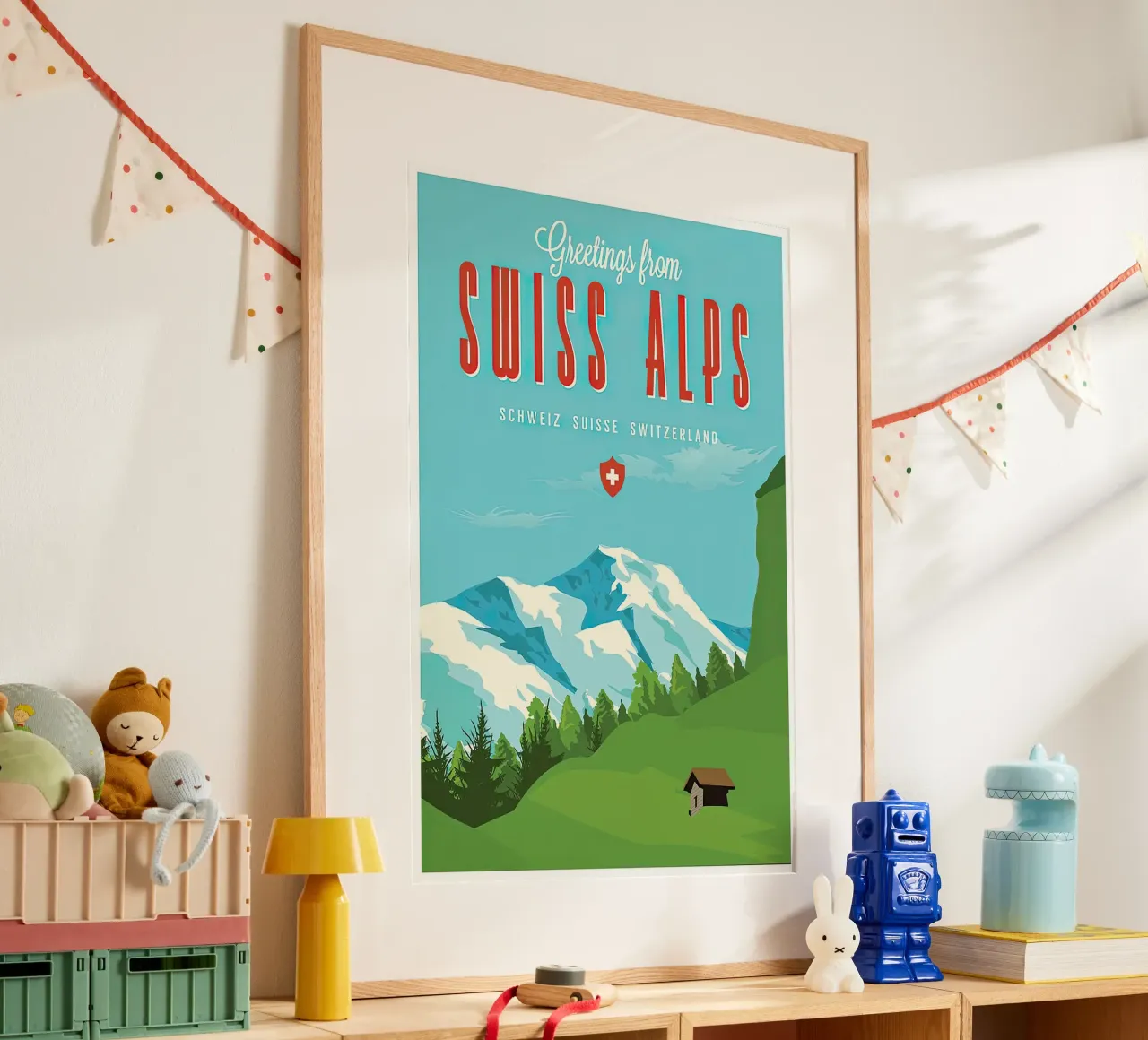 Viaggio - Alpi svizzere poster da busaw
