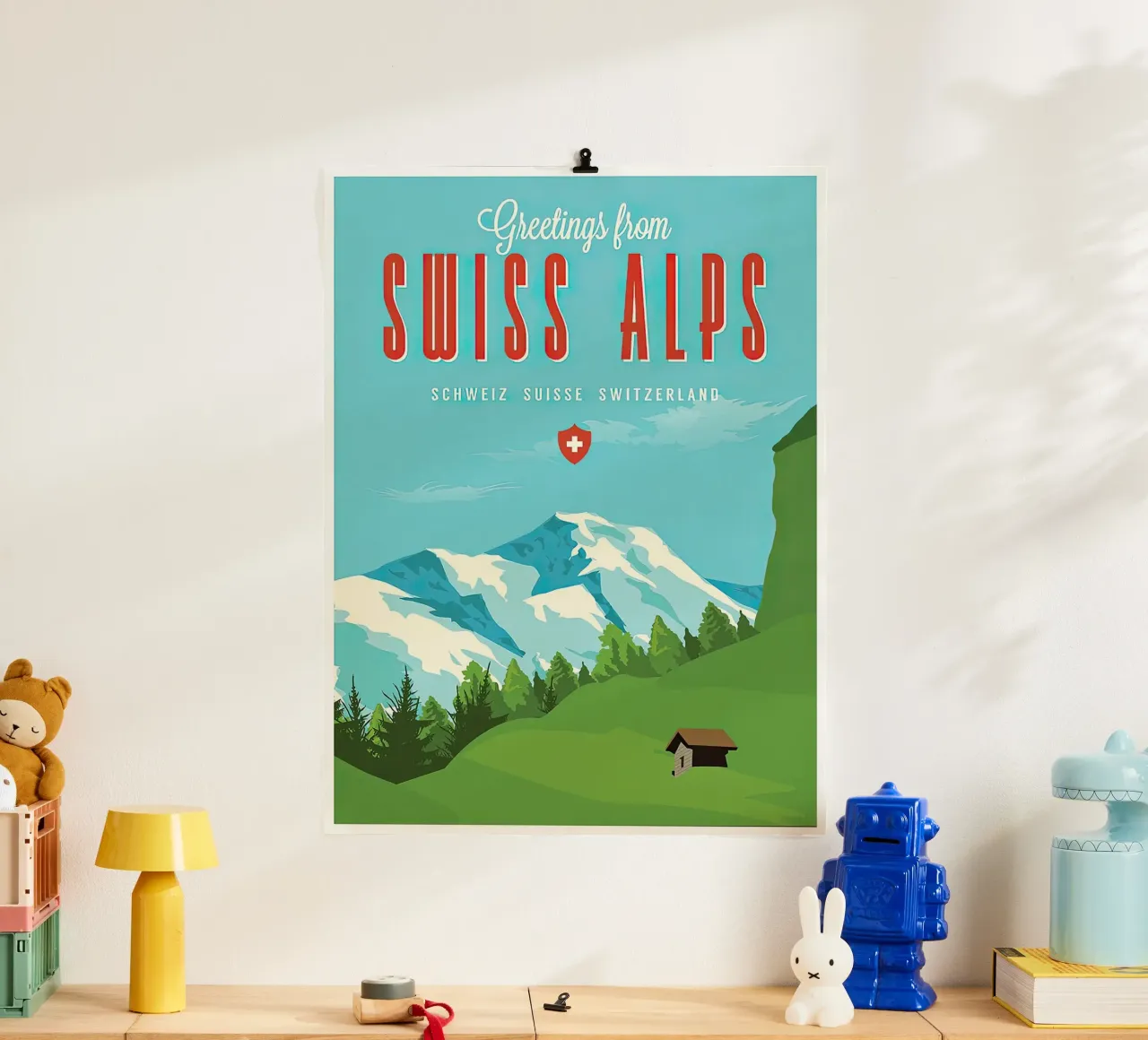 Viaggio - Alpi svizzere poster da busaw