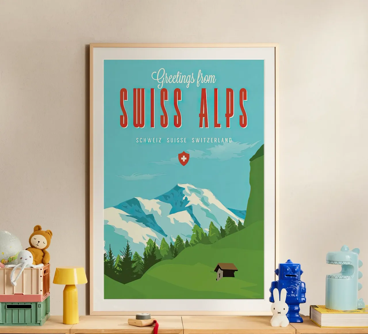 Viaggio - Alpi svizzere poster da busaw