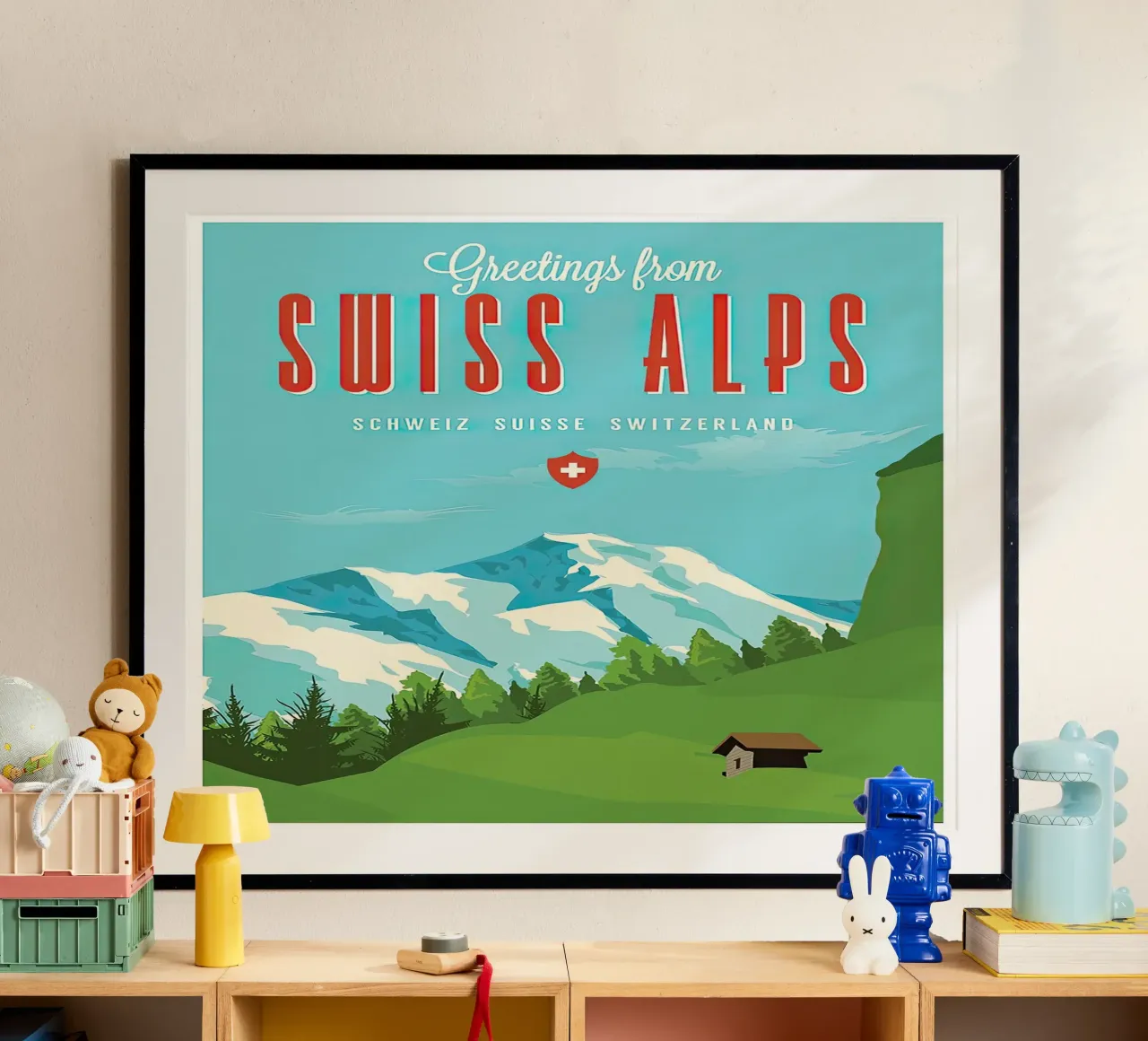 Viaggio - Alpi svizzere poster da busaw