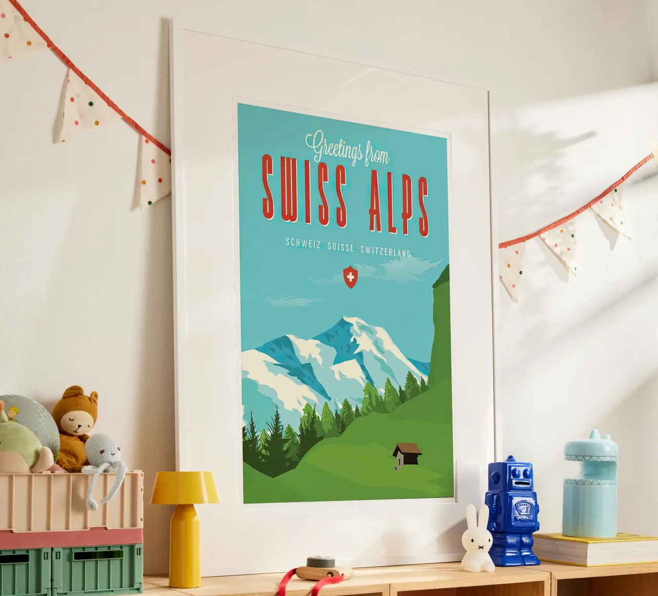 Viaggio - Alpi svizzere poster da busaw