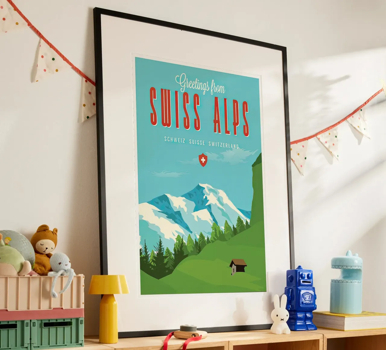 Viaggio - Alpi svizzere poster da busaw
