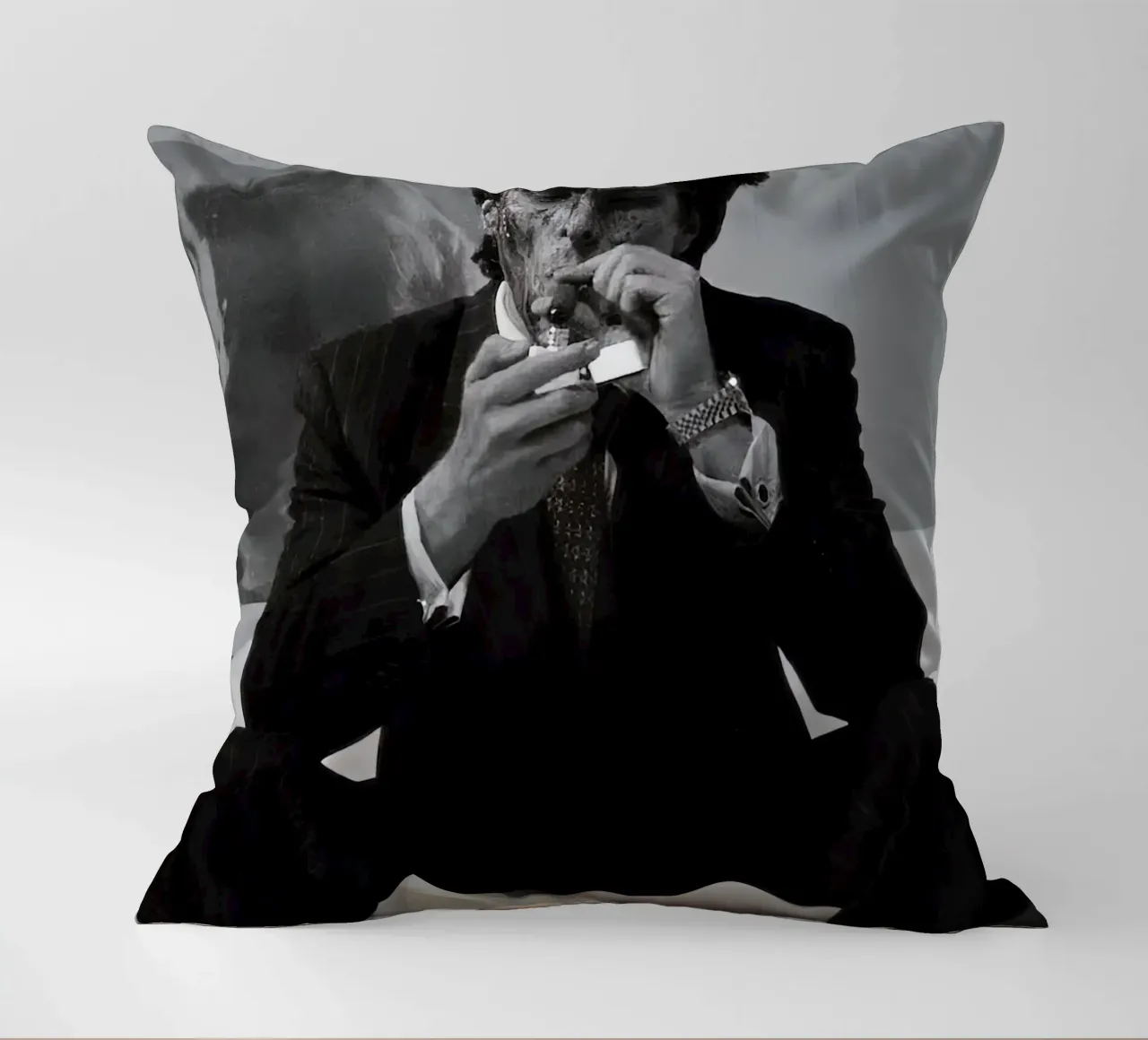 Patrick Bateman cuscino da aaron Shop