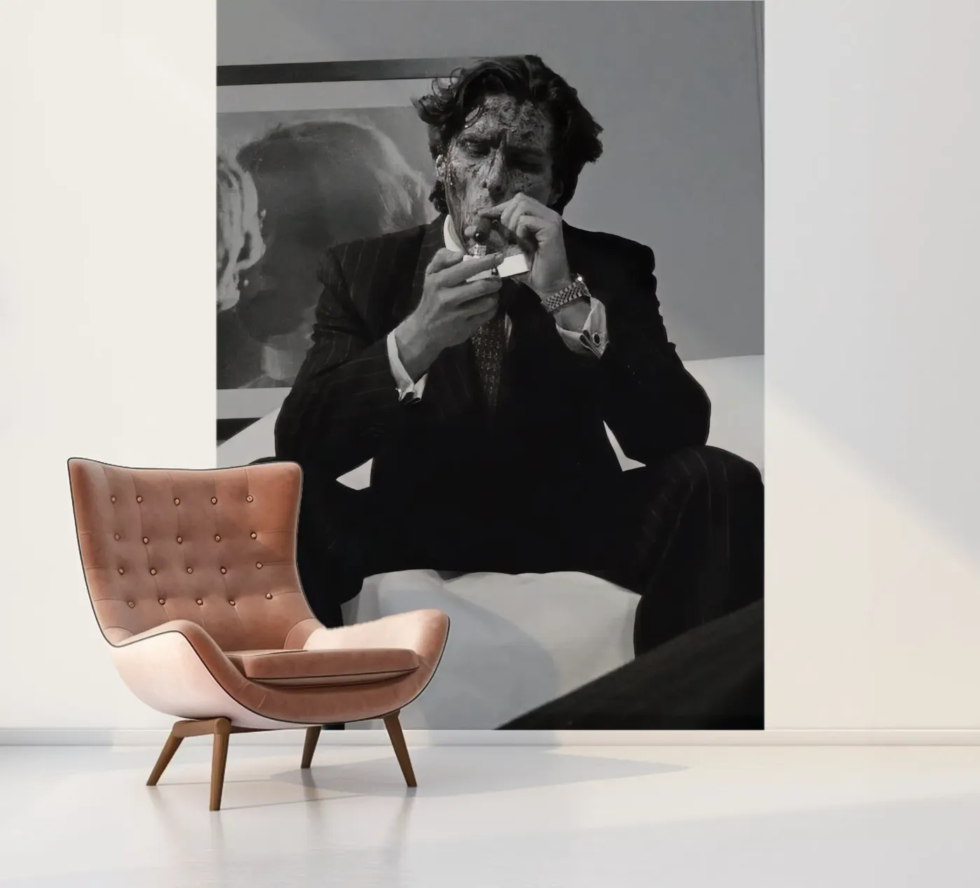 Patrick Bateman fotobehang van aaron Shop
