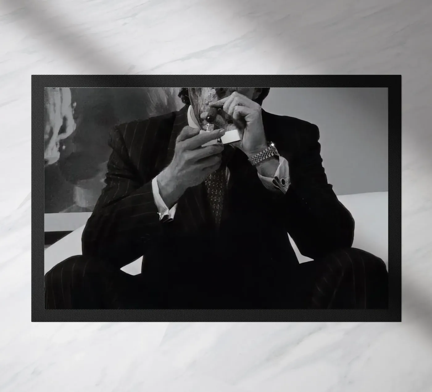 Patrick Bateman deurmat van aaron Shop