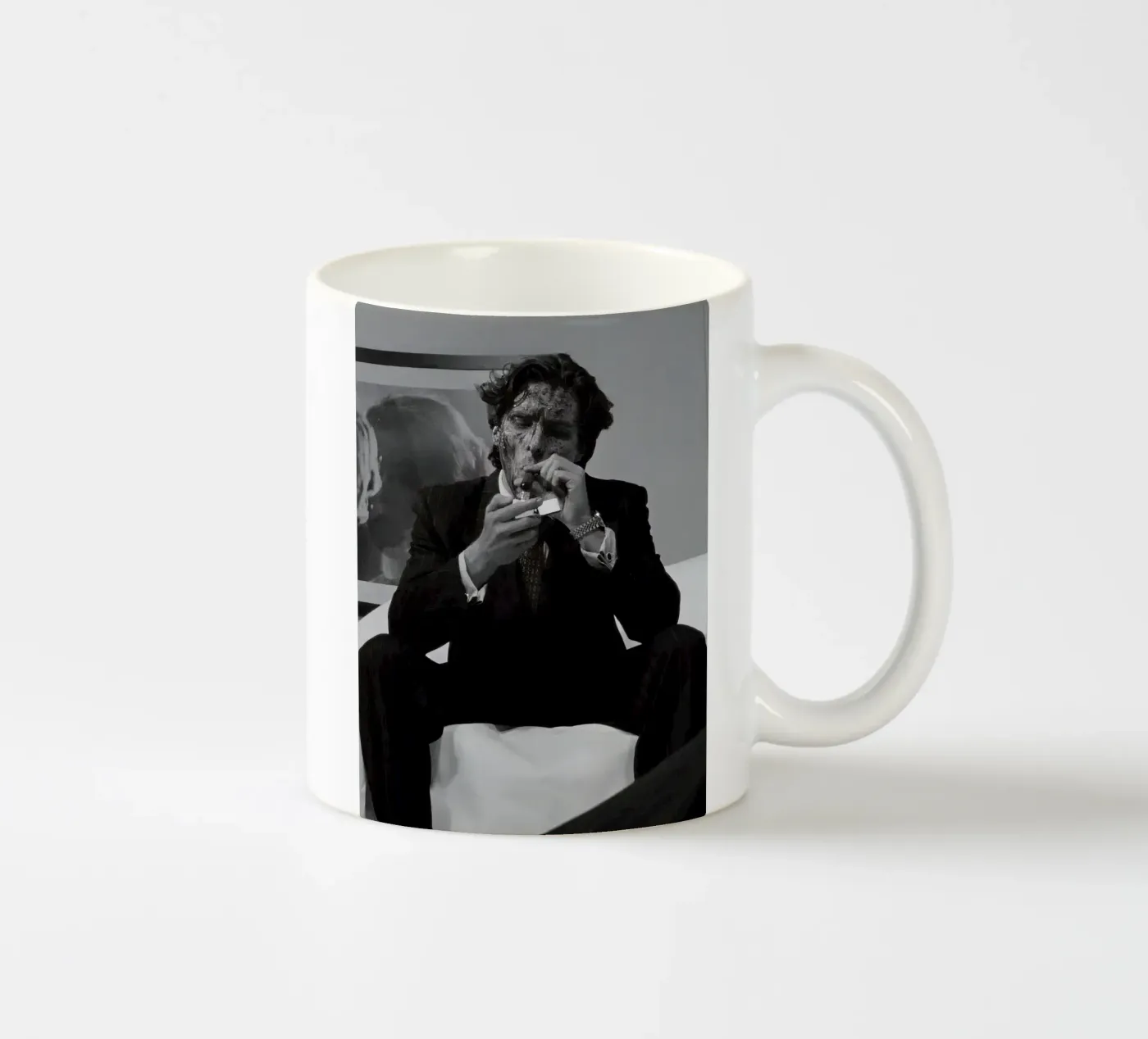 Patrick Bateman ceramic mug by aaron Shop