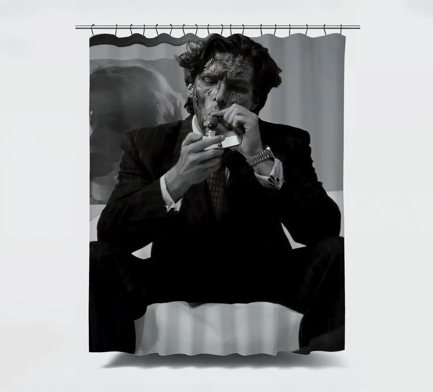 Patrick Bateman douchegordijn van aaron Shop