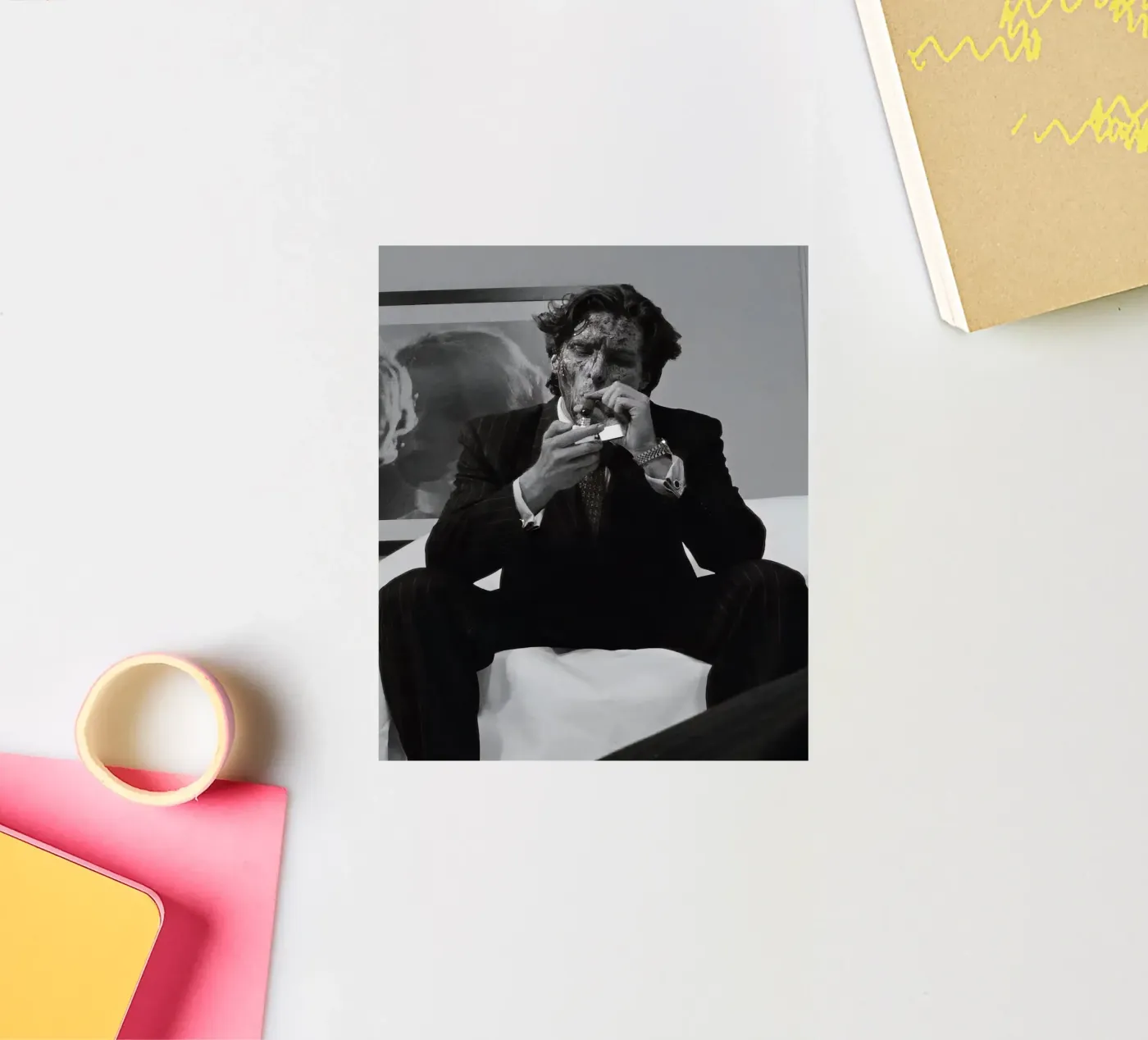 Patrick Bateman sticker van aaron Shop