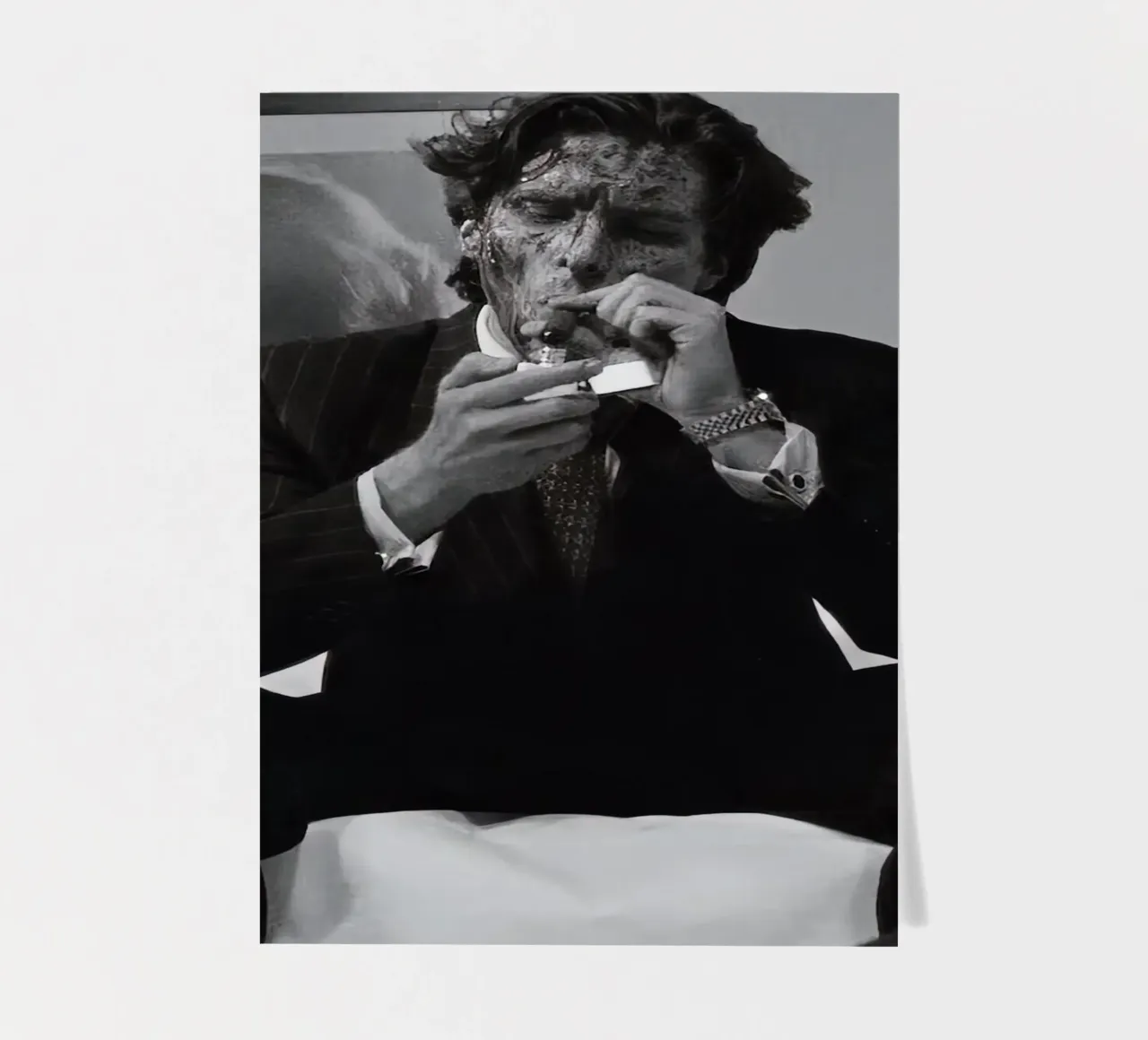 Patrick Bateman sticker sheet by aaron Shop