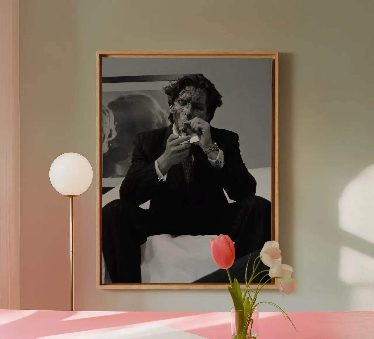 Patrick Bateman canvas by aaron Shop