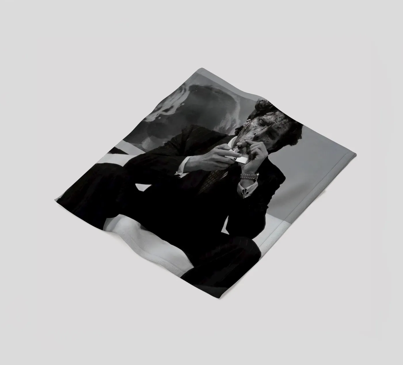 Patrick Bateman fleecedeken van aaron Shop