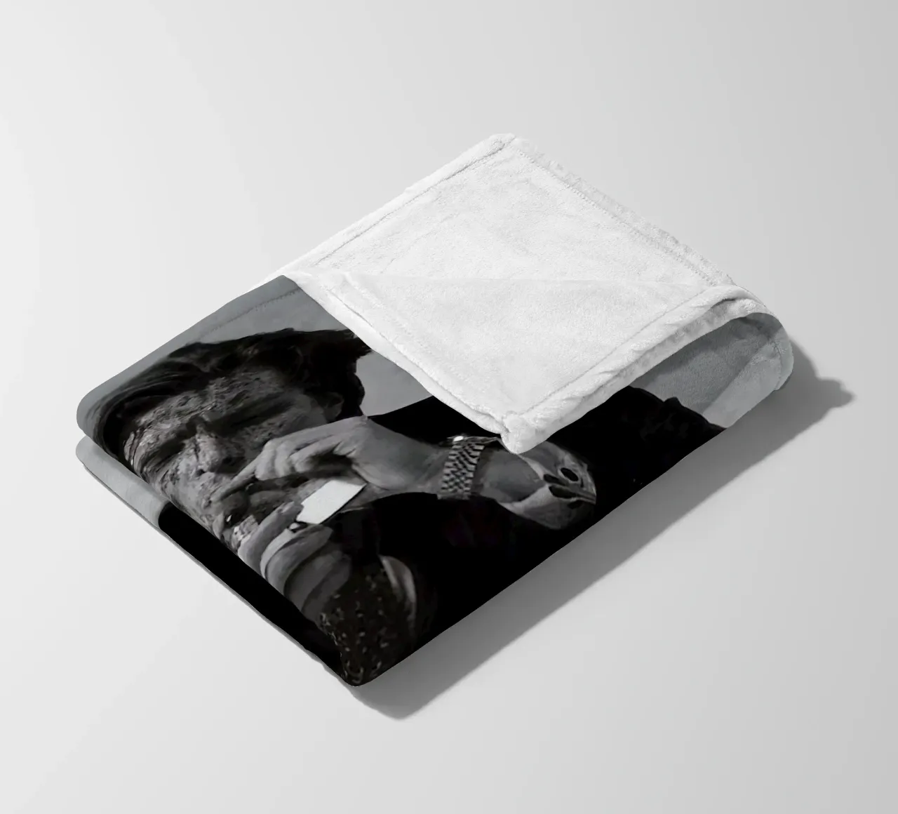 Patrick Bateman fleece blanket by aaron Shop