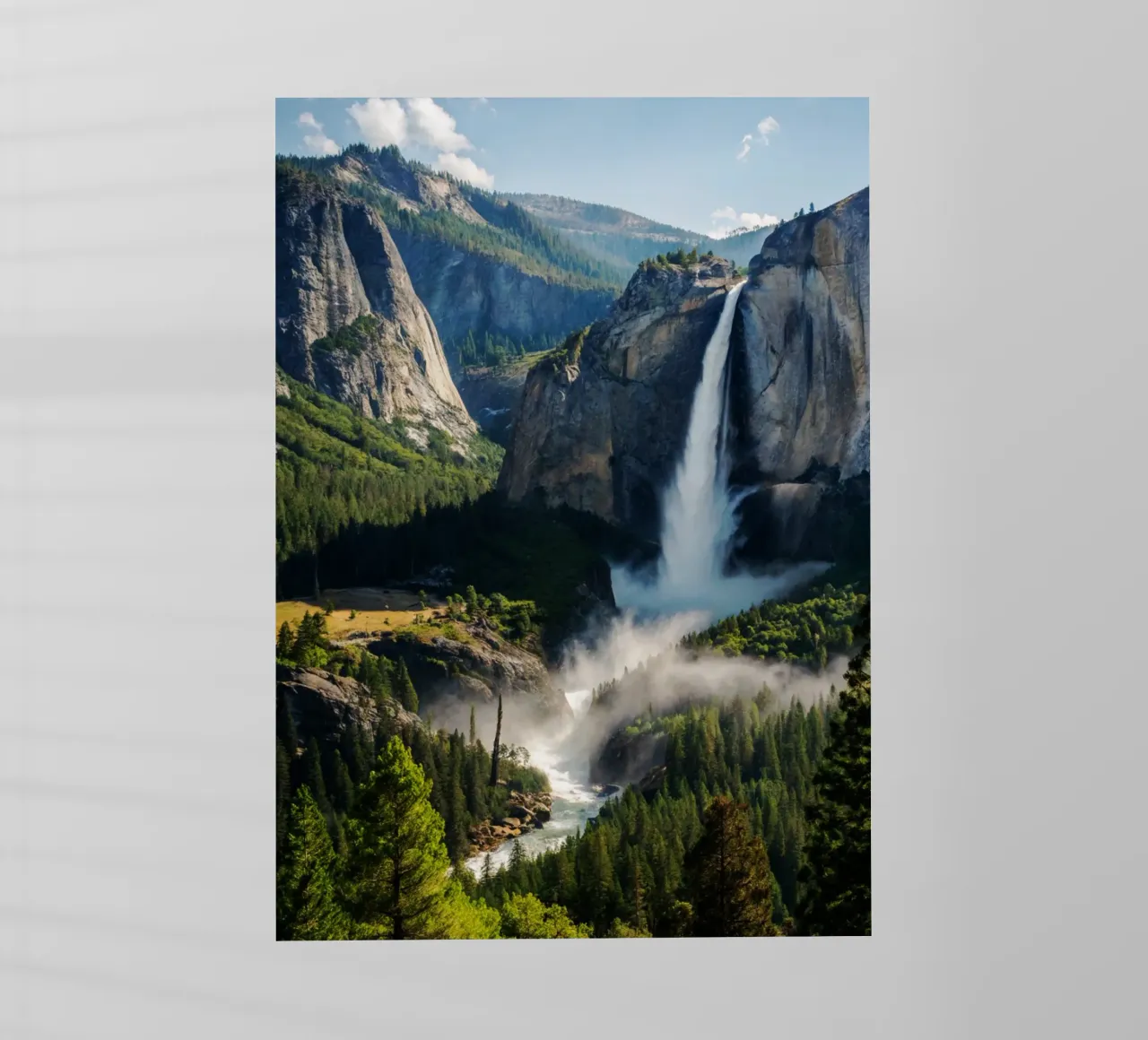 Yosemite Fall Nature Life Photography pellicola backlit da SerongSoulS